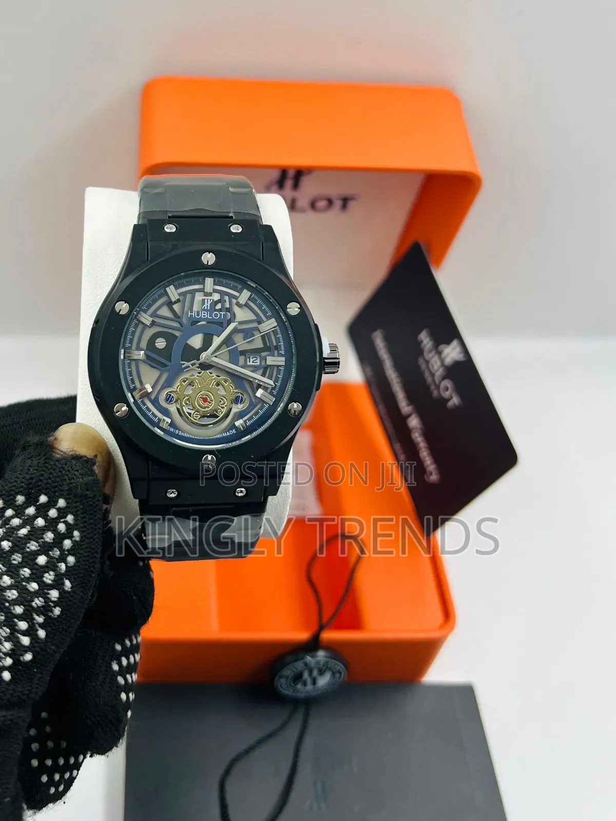 Hublot Luxury Black Wristwatch