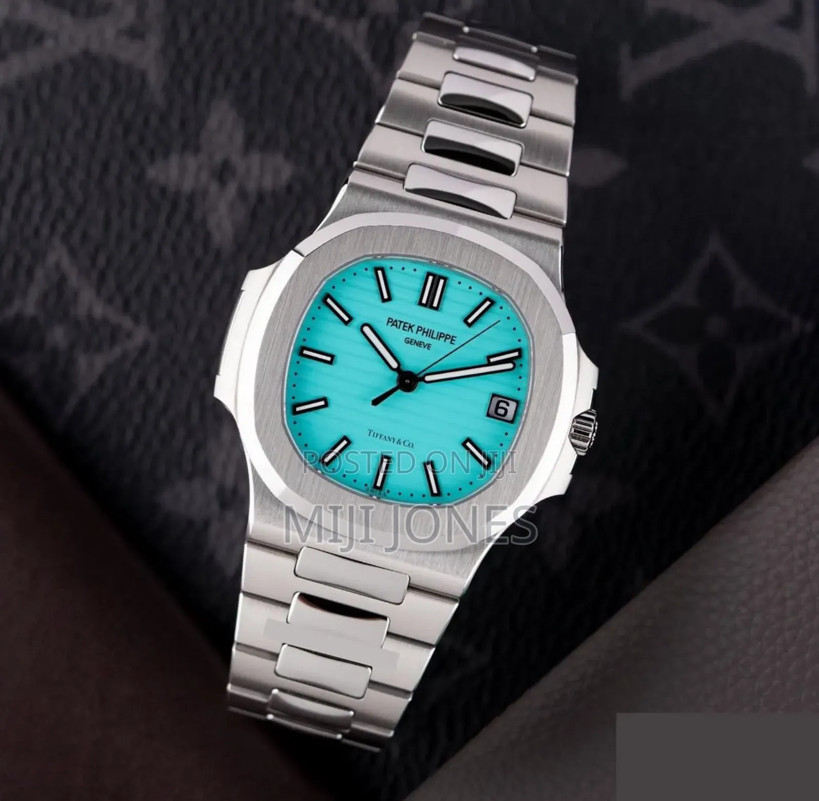"Patek Philippe Tiffany Inspired Blue Dial Watch"