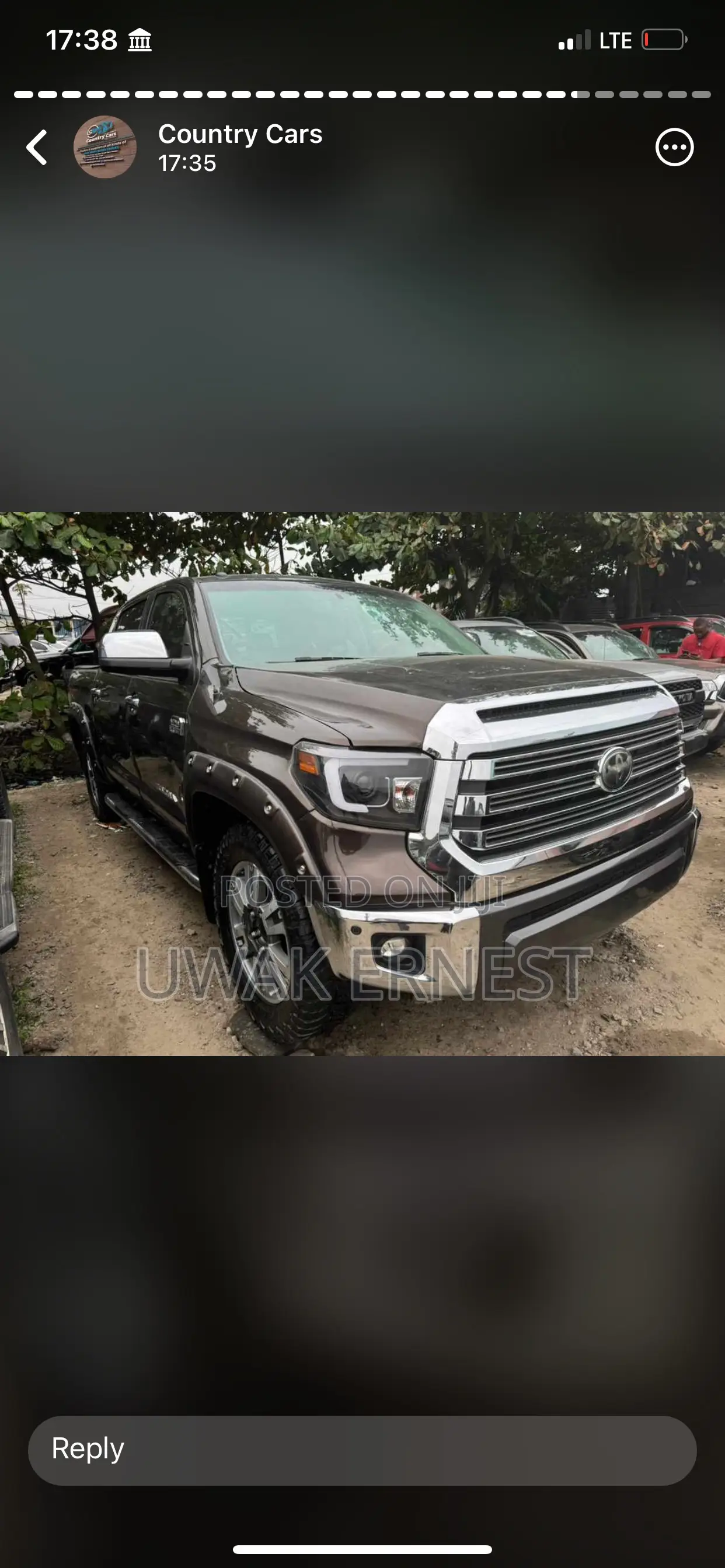 Toyota Tundra 2017 Brown
