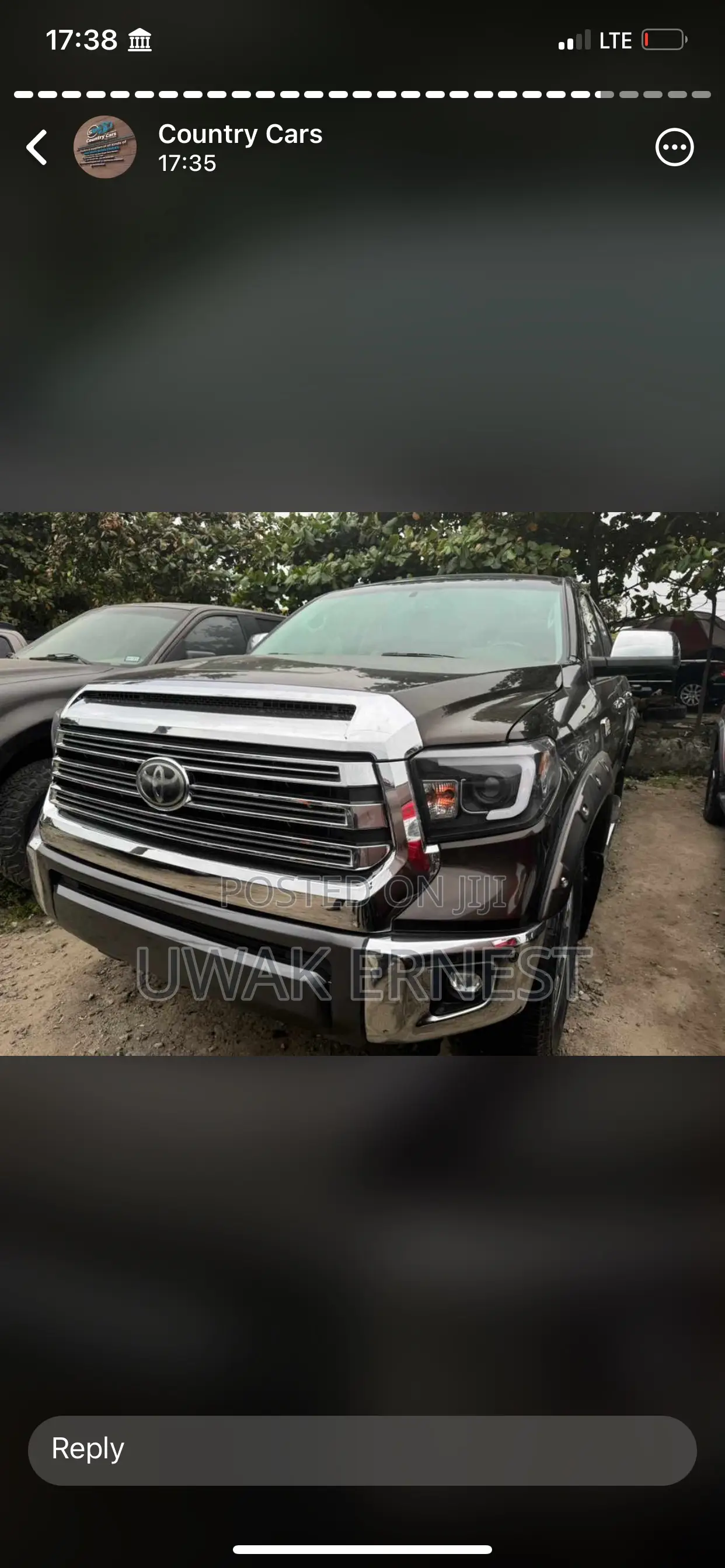 Toyota Tundra 2017 Brown