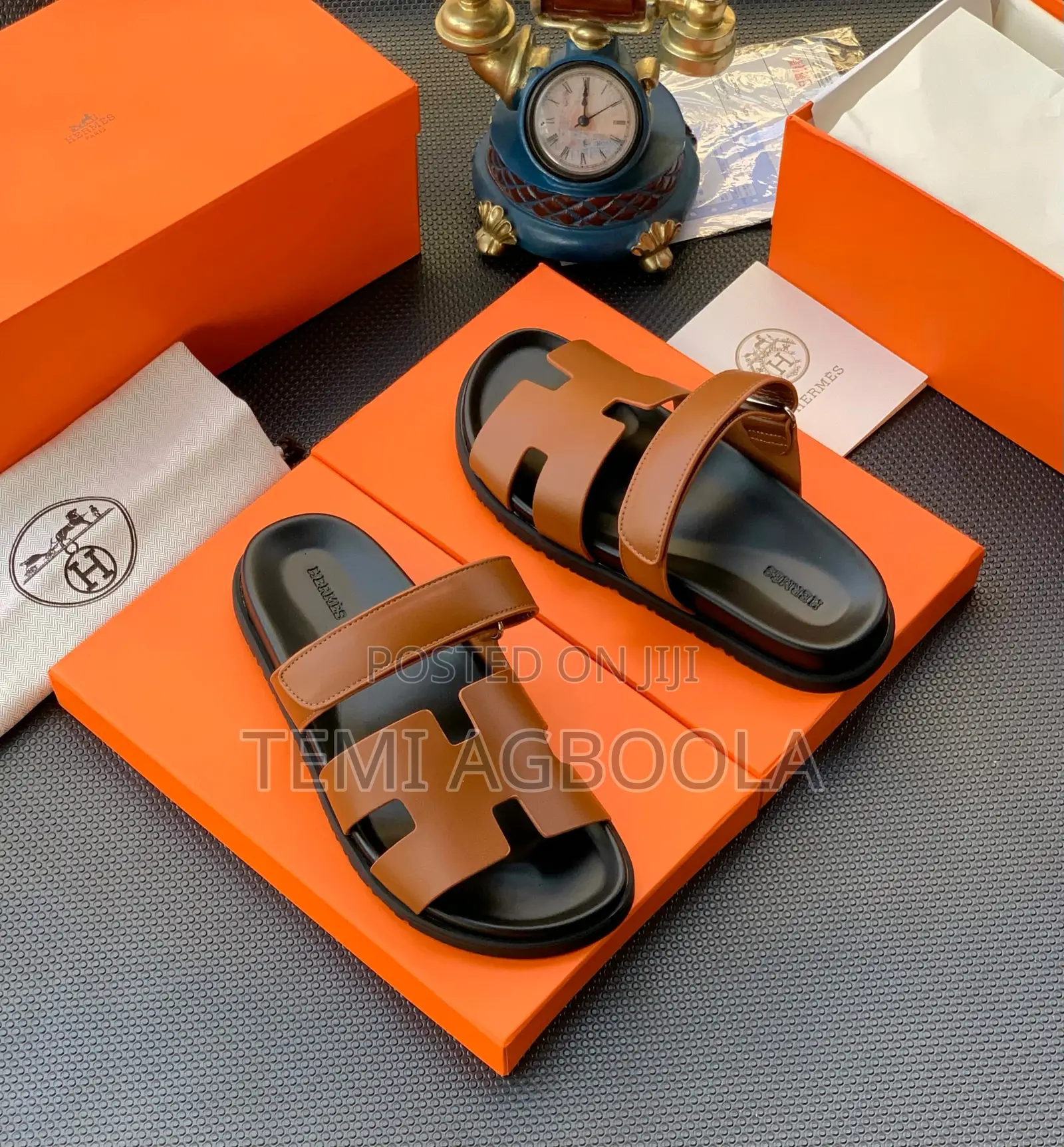 Hermes Chypre Sandals
