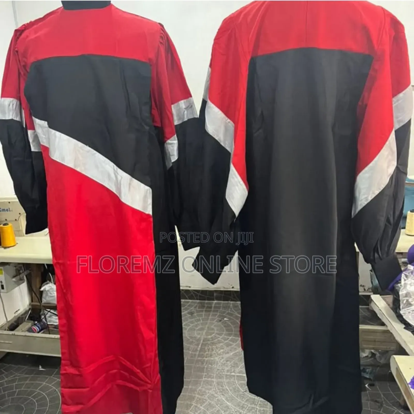 Red / Black Choir Robes Bulk Rental