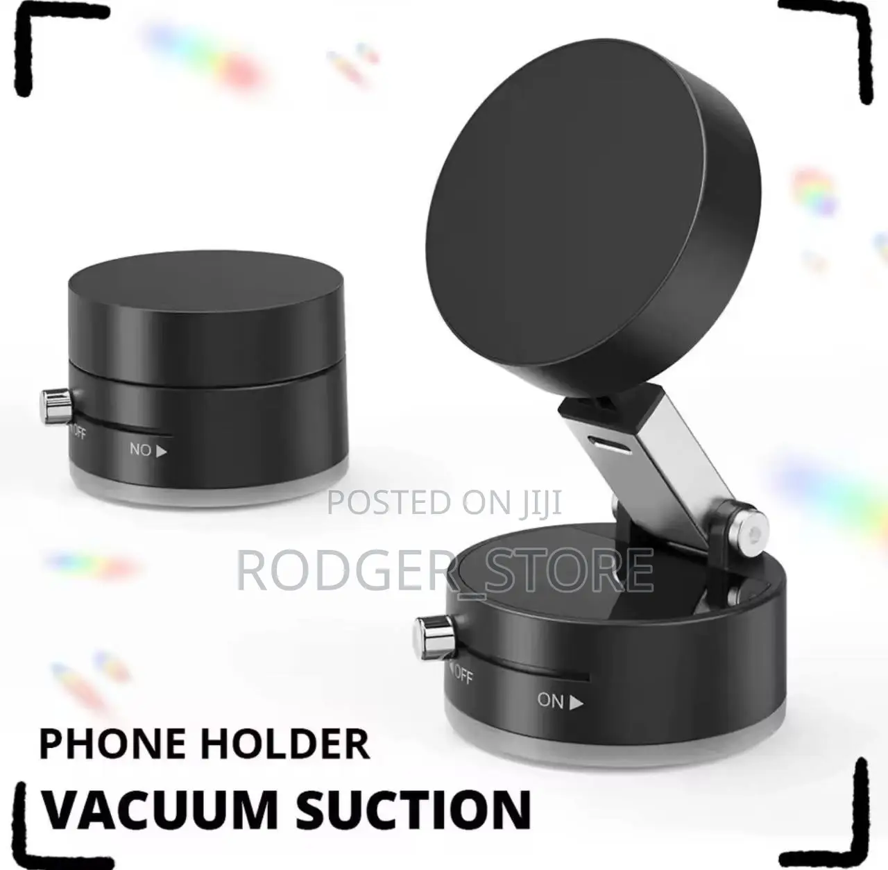 Foldable Car Phone Holder,Vacuum Adsorption Magnetic