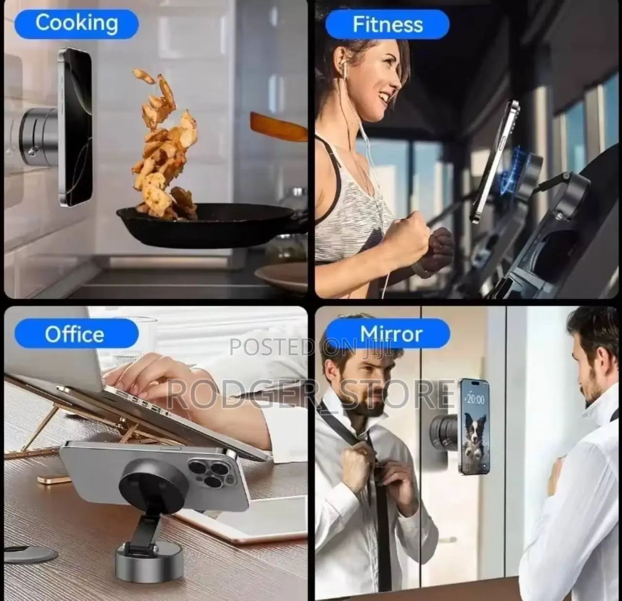 Foldable Car Phone Holder,Vacuum Adsorption Magnetic