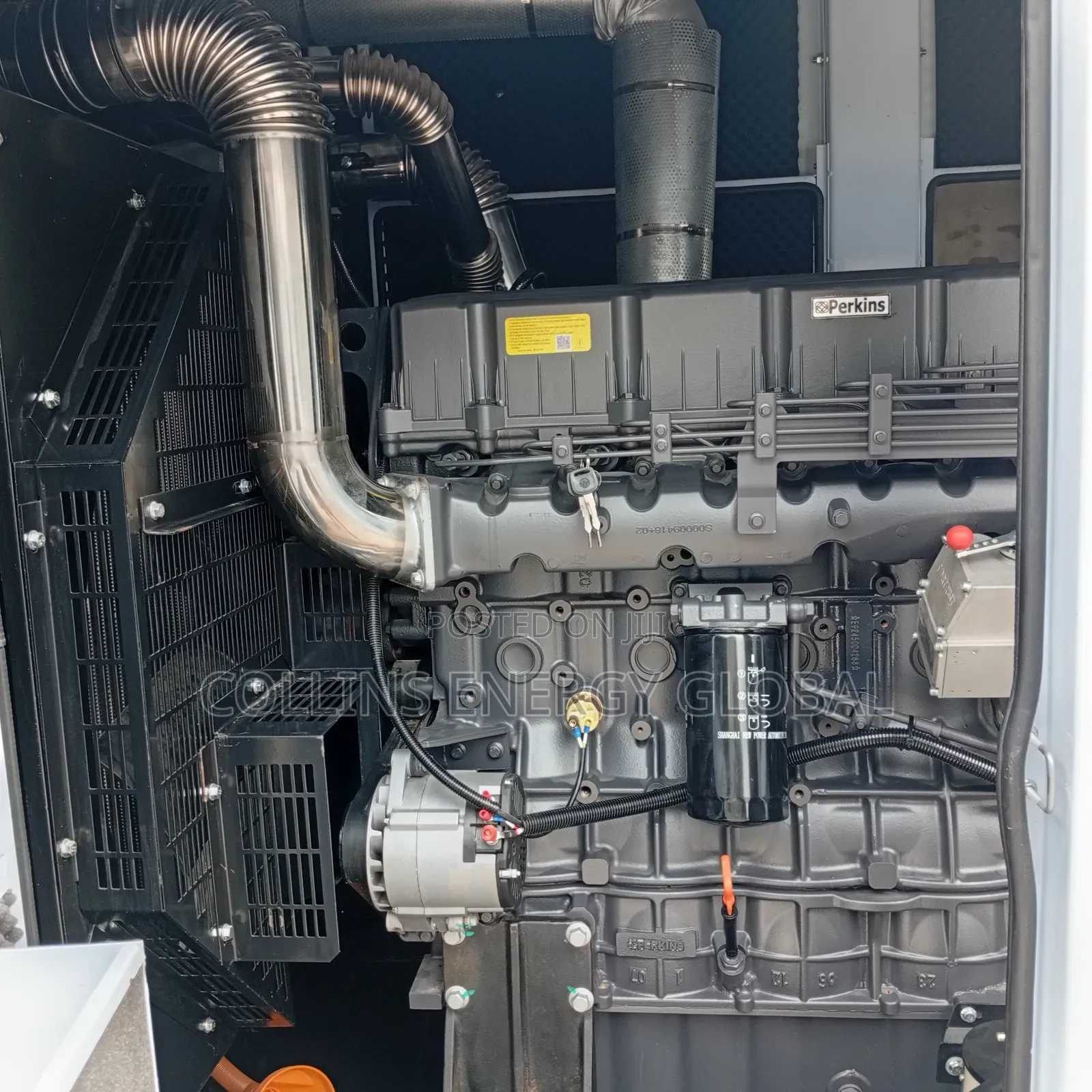 400 Kva Uk Perkins Soundproof Copper Coil Generator