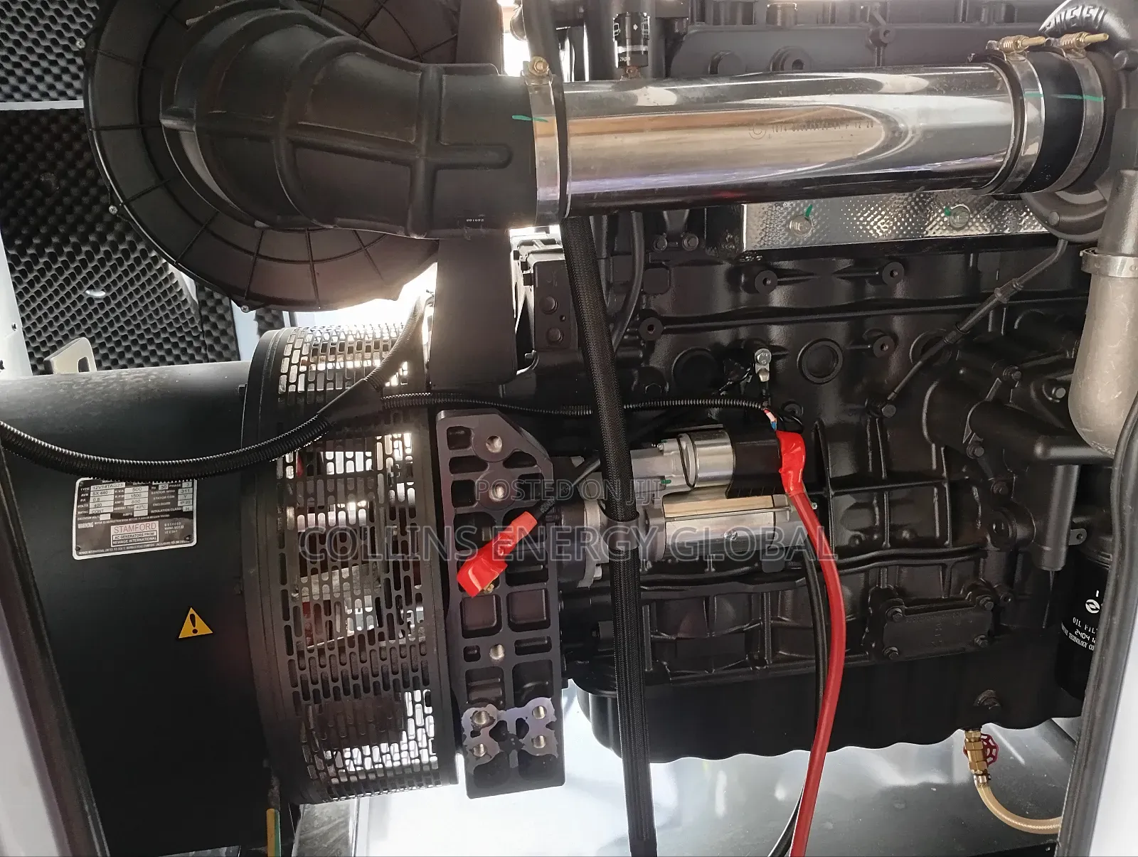 400 Kva Uk Perkins Soundproof Copper Coil Generator