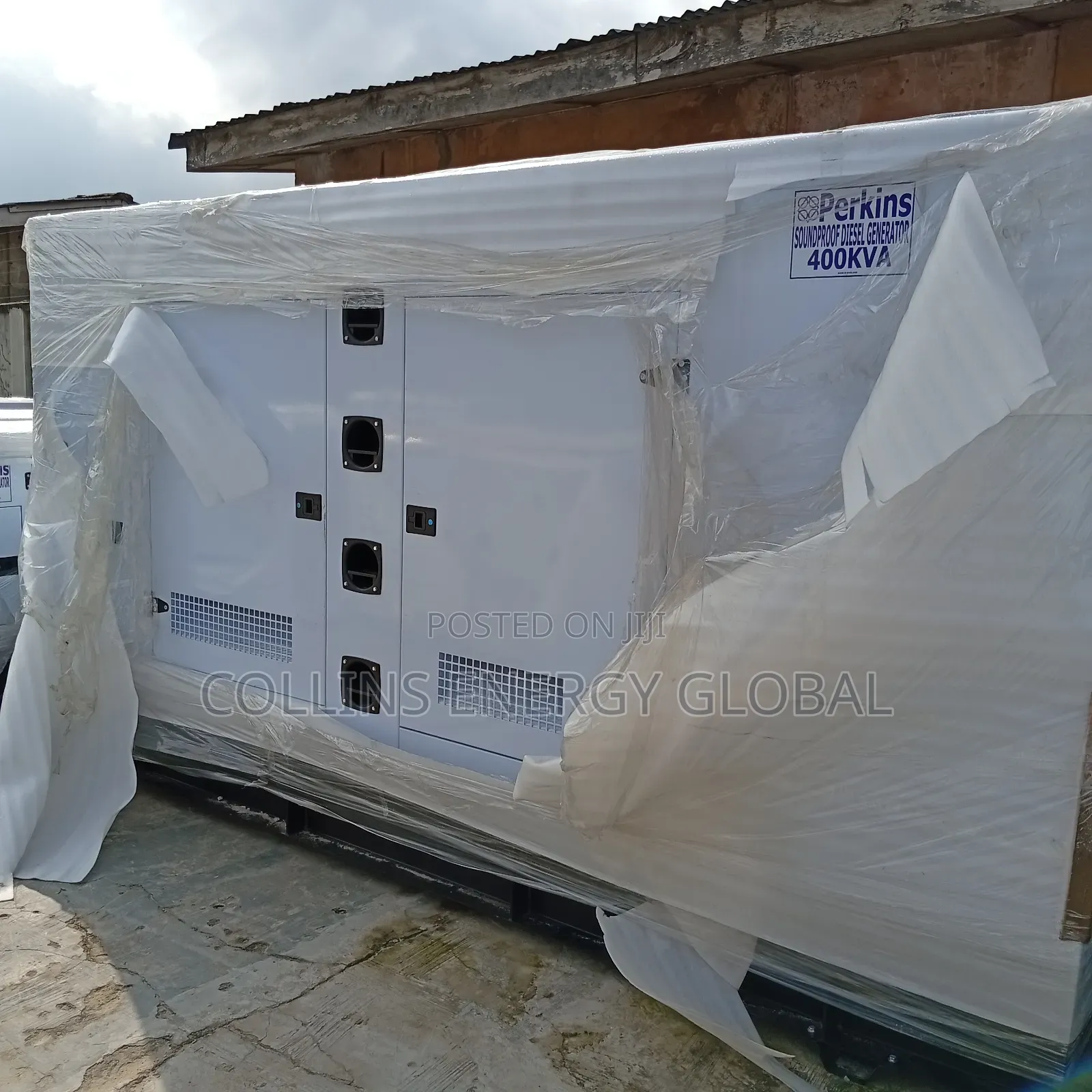 400 Kva Uk Perkins Soundproof Copper Coil Generator