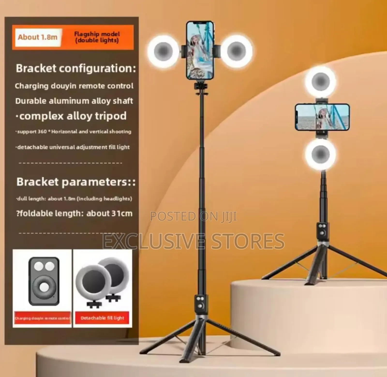 Aluminum Alloy Selfie Stick