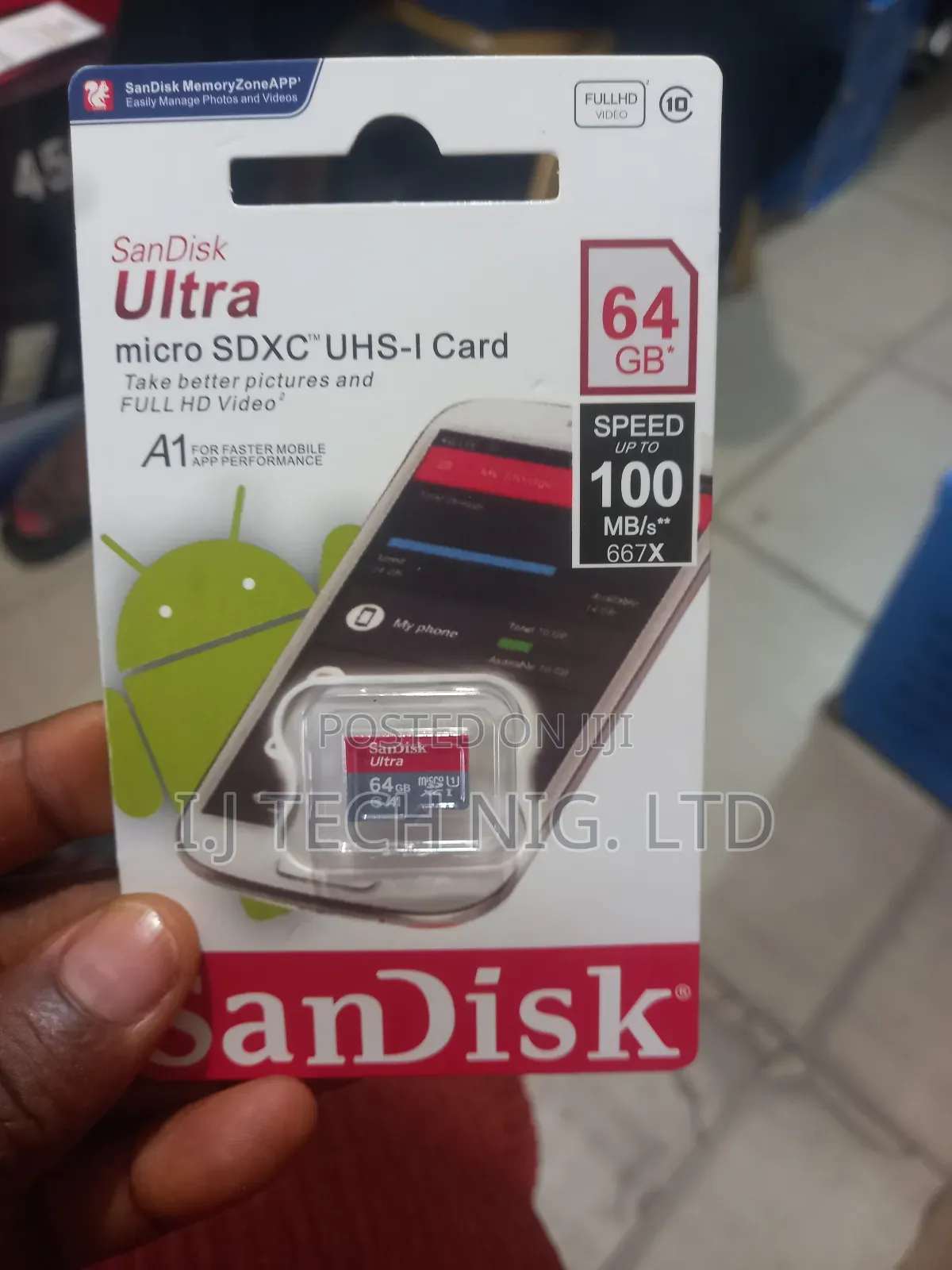 64gb Ultra Micro Sd Card Sandisk.