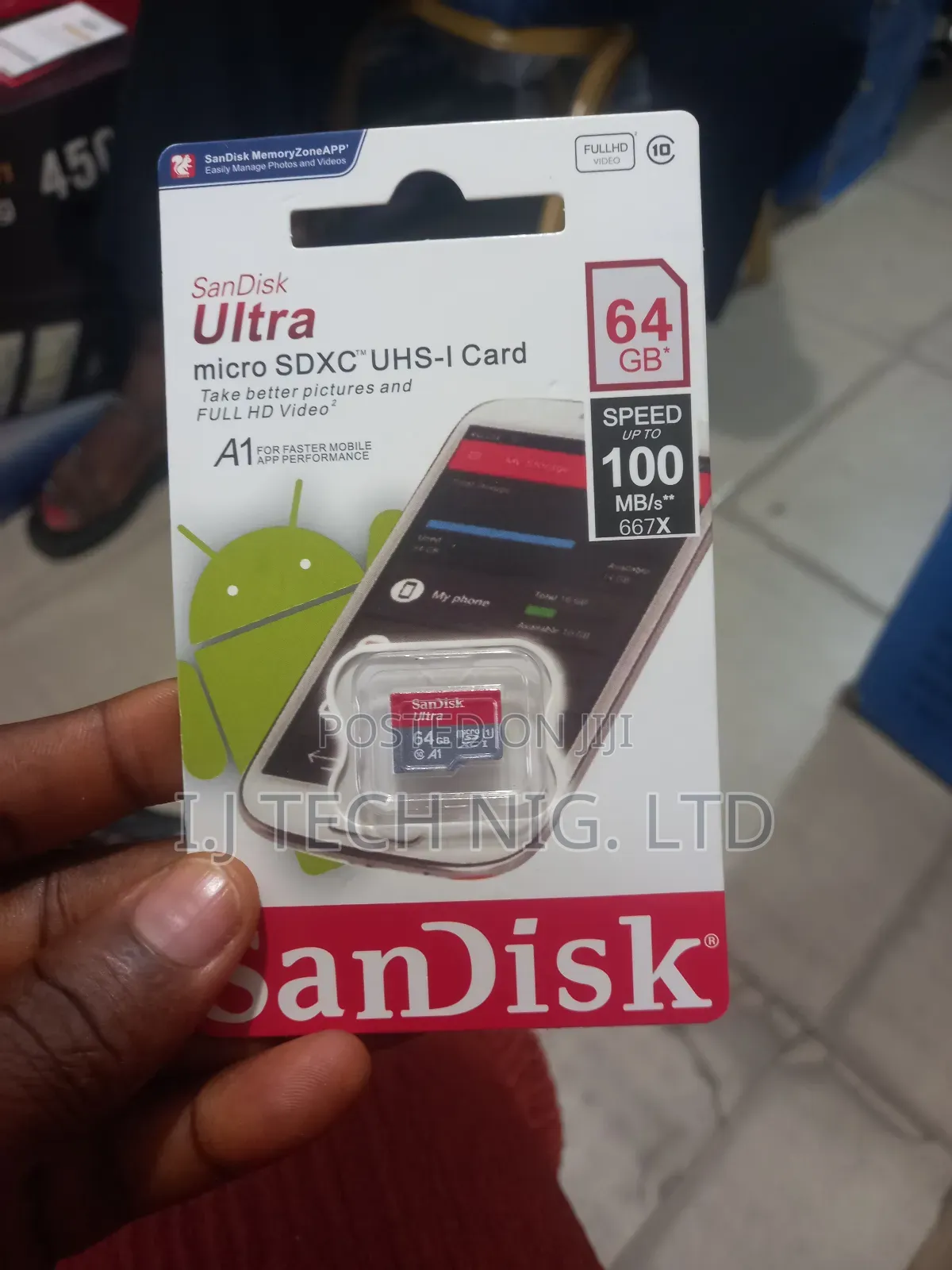64gb Ultra Micro Sd Card Sandisk.