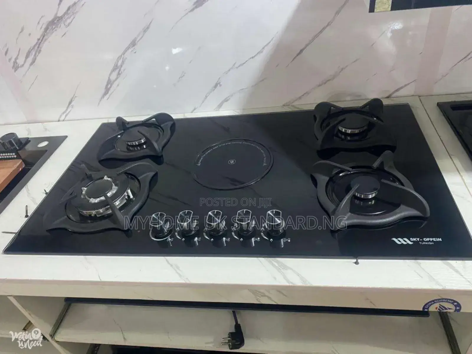 Original Turkish 4 Built-in Gas Cooker With Gas Hob