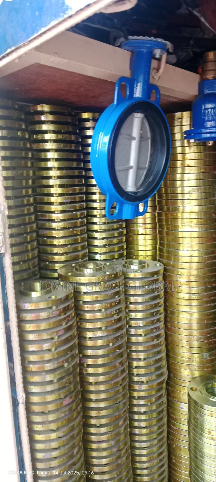 Butterfly Valve M/S 6inches