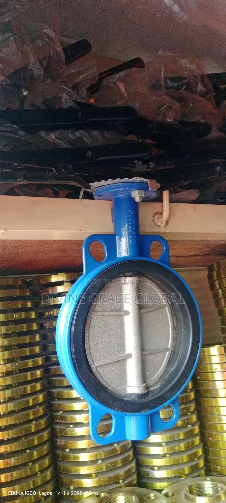 Butterfly Valve M/S 6inches