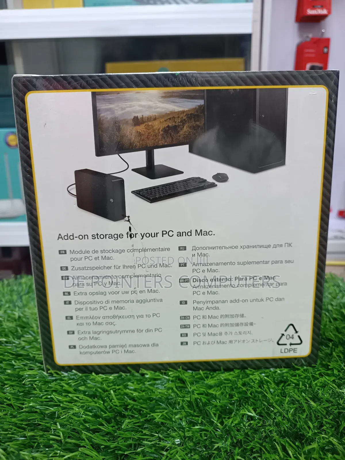 10tb Seagate Expansion External HDD