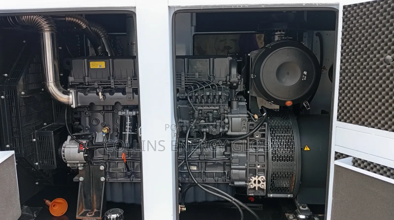 200kva Uk Perkins Soundproof Copper Coil Generator