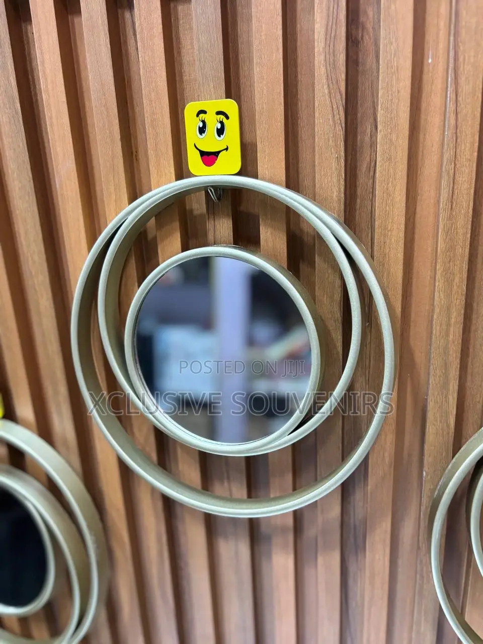 Set Of 3 Swirl Mirrors