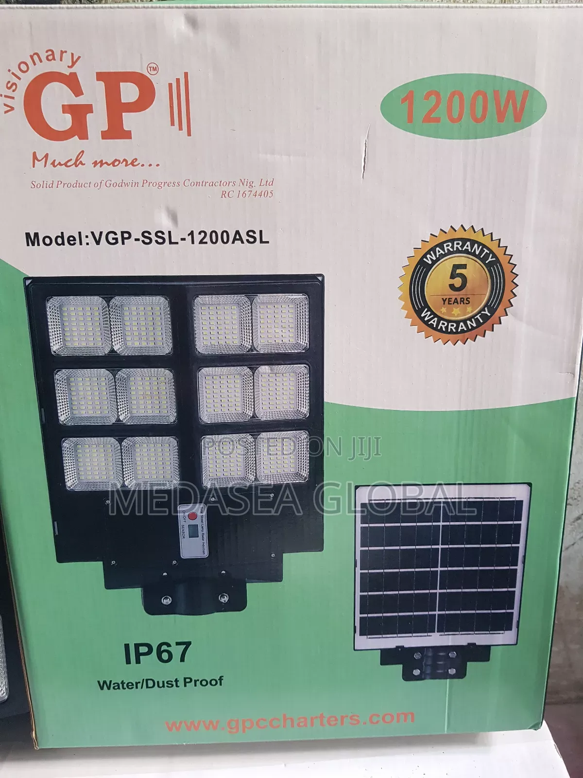 1200watt Gp Solar Light