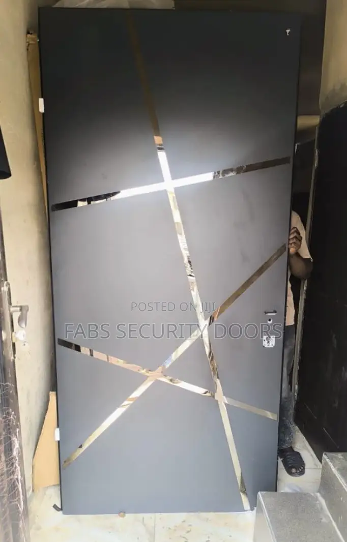 3ft Isreali Door With Chrome (Normal Height ) Security Door
