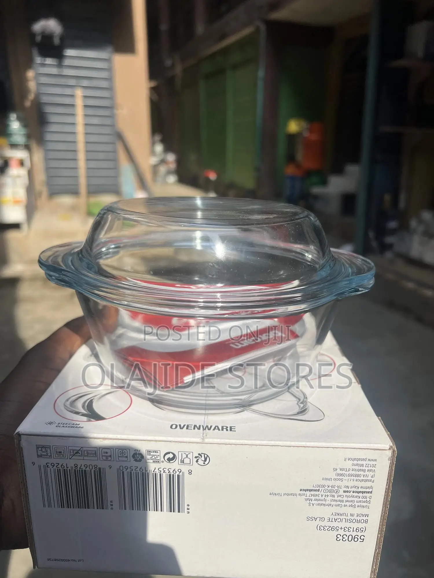 Glass Bowl With Cover