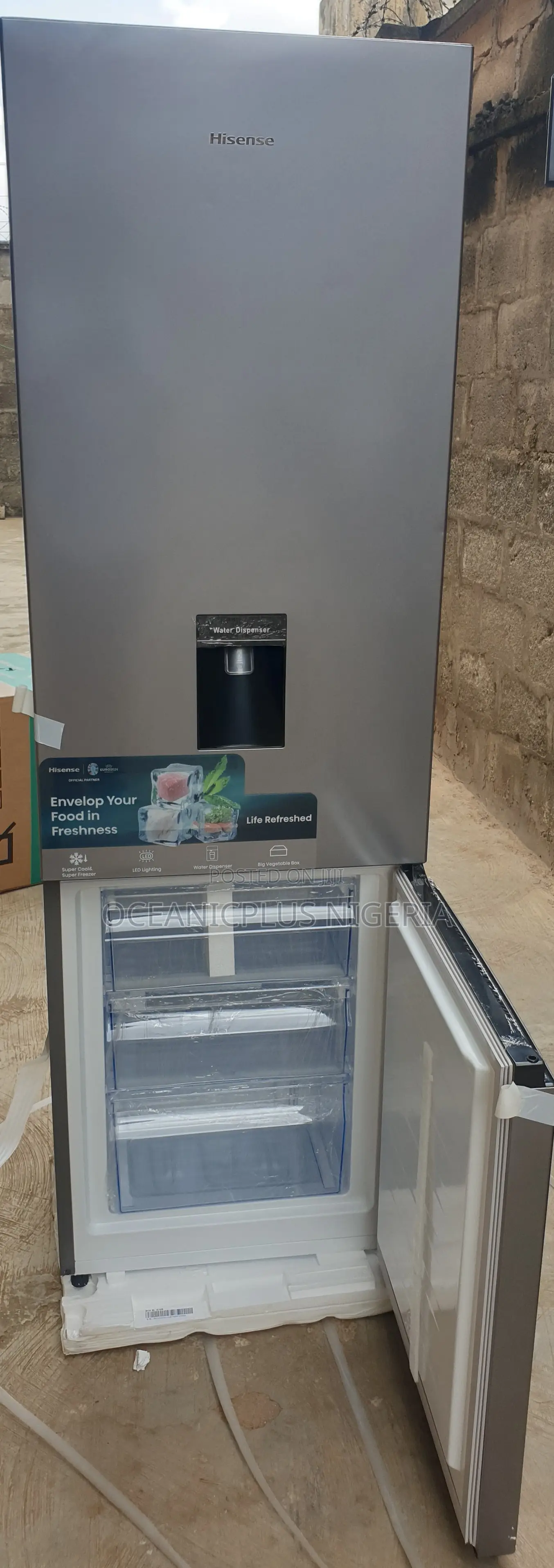 264l Hisense Refrigerator With Dispenser Ref-35 DCB