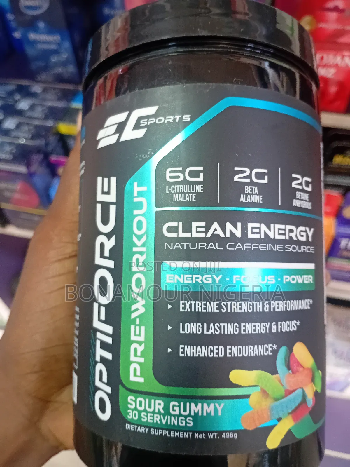 Ec Sports Optiforce Pre-Workout 496g