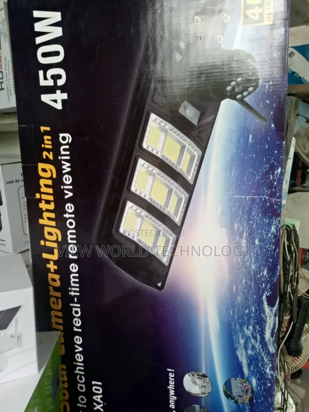 3 Video Solar Camera Street Light