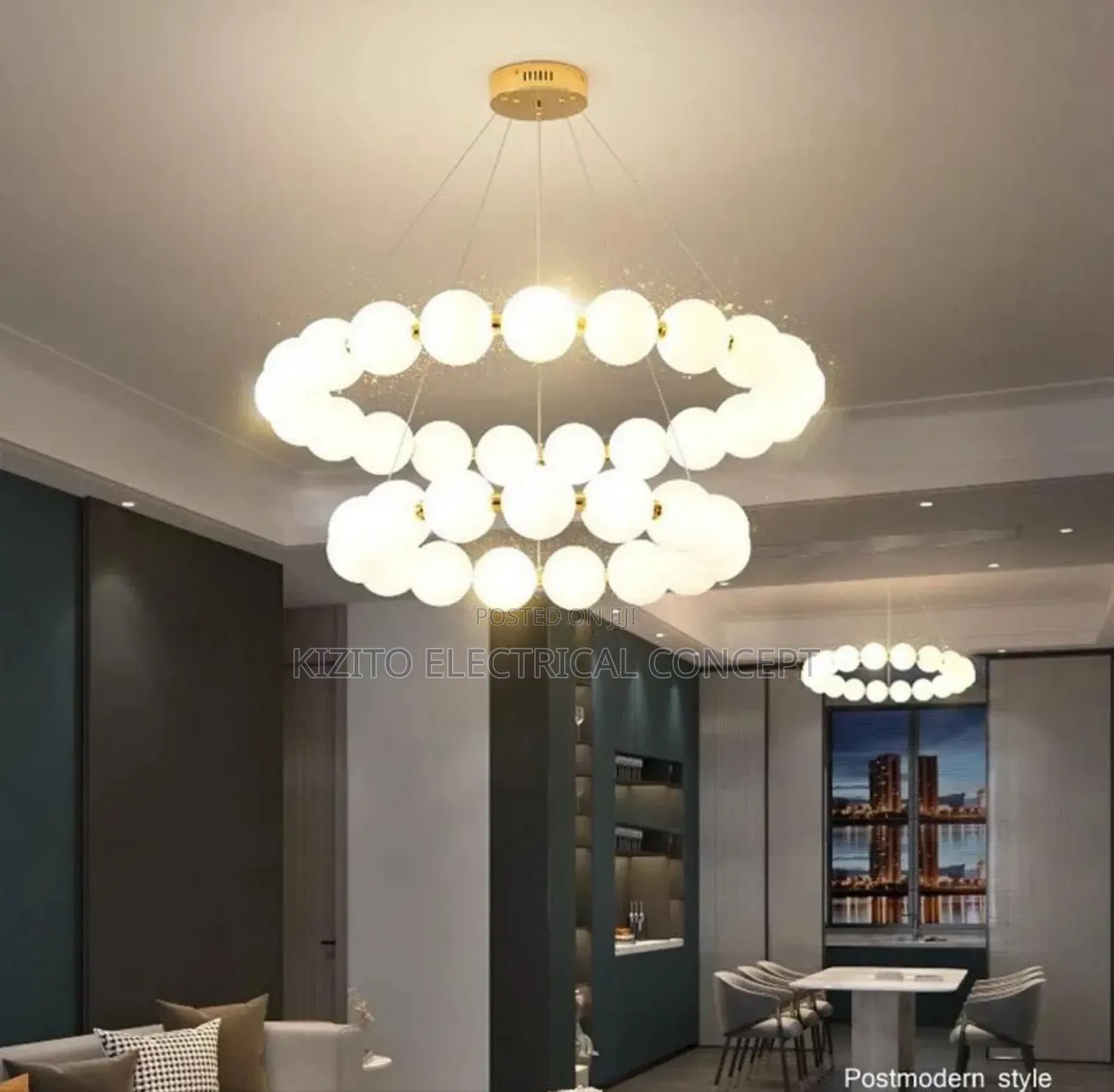 Modern Acrylic Glass Chandelier (800mm)