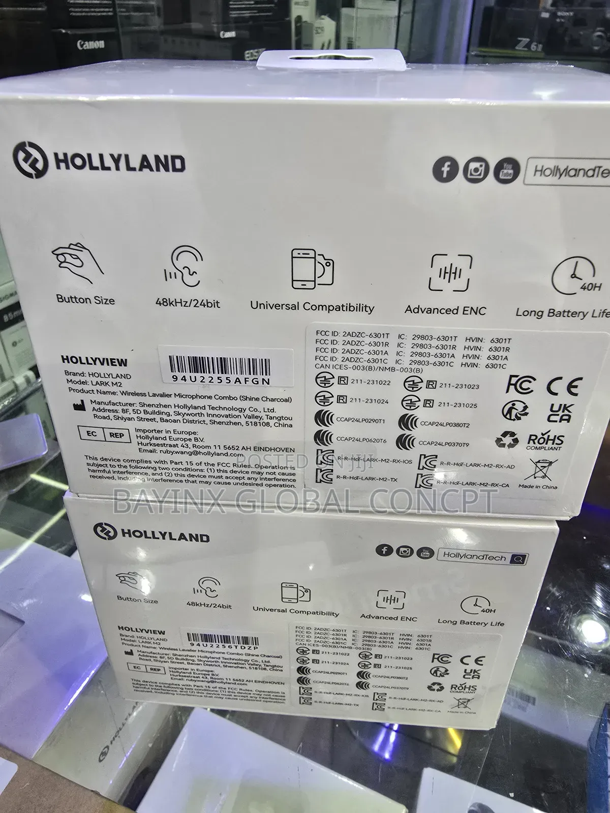 Hollyland Lark M2 Duo 2-Person Wireless Combo Microphone