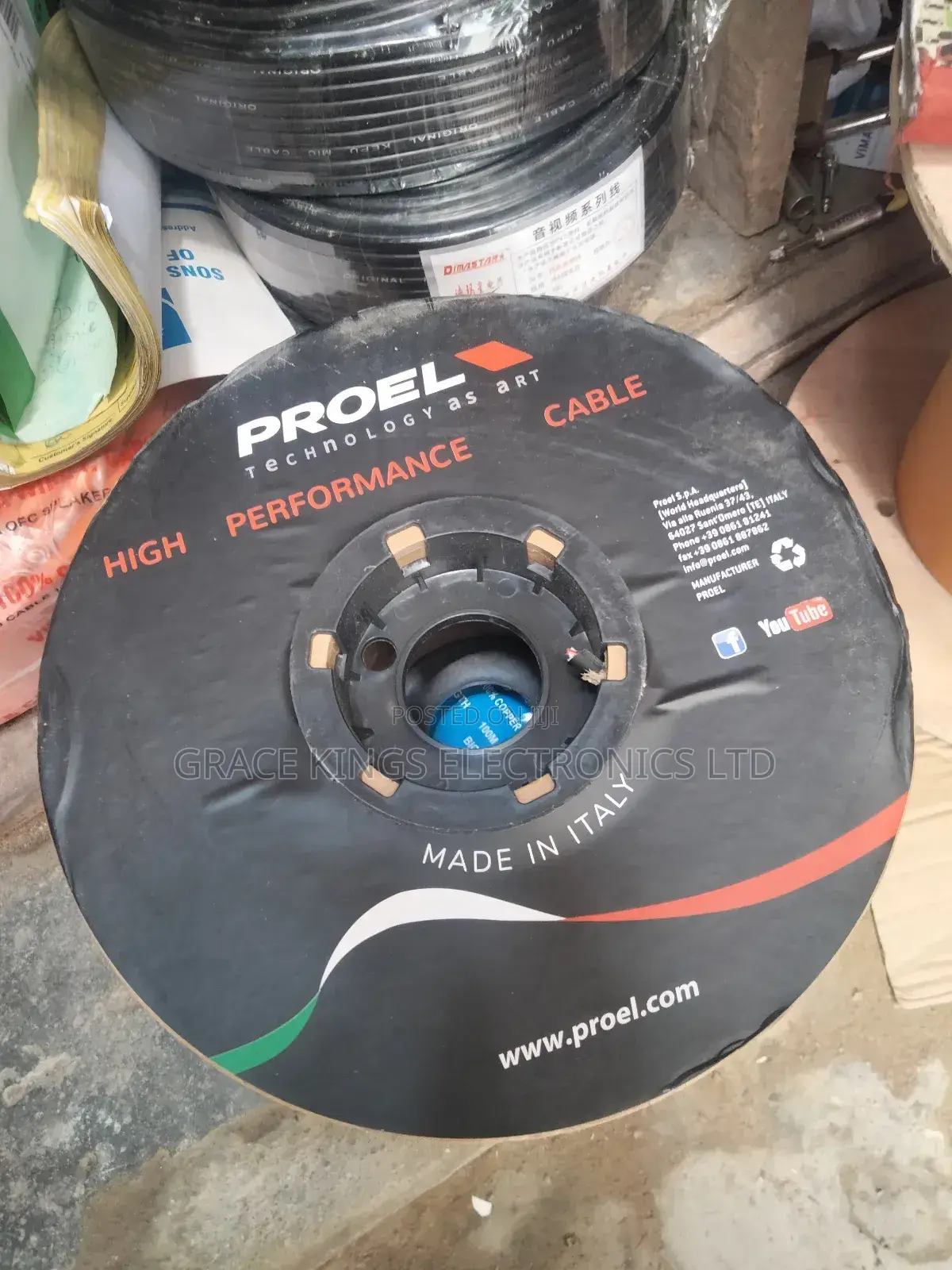 Proel Microphones Cables