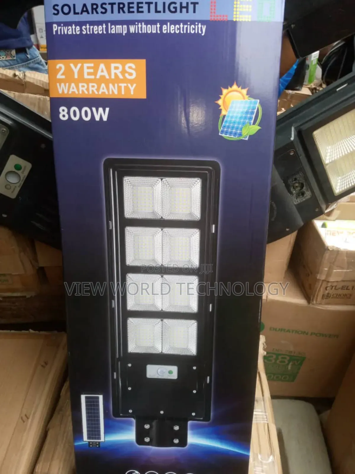 800w Solar Street Lights