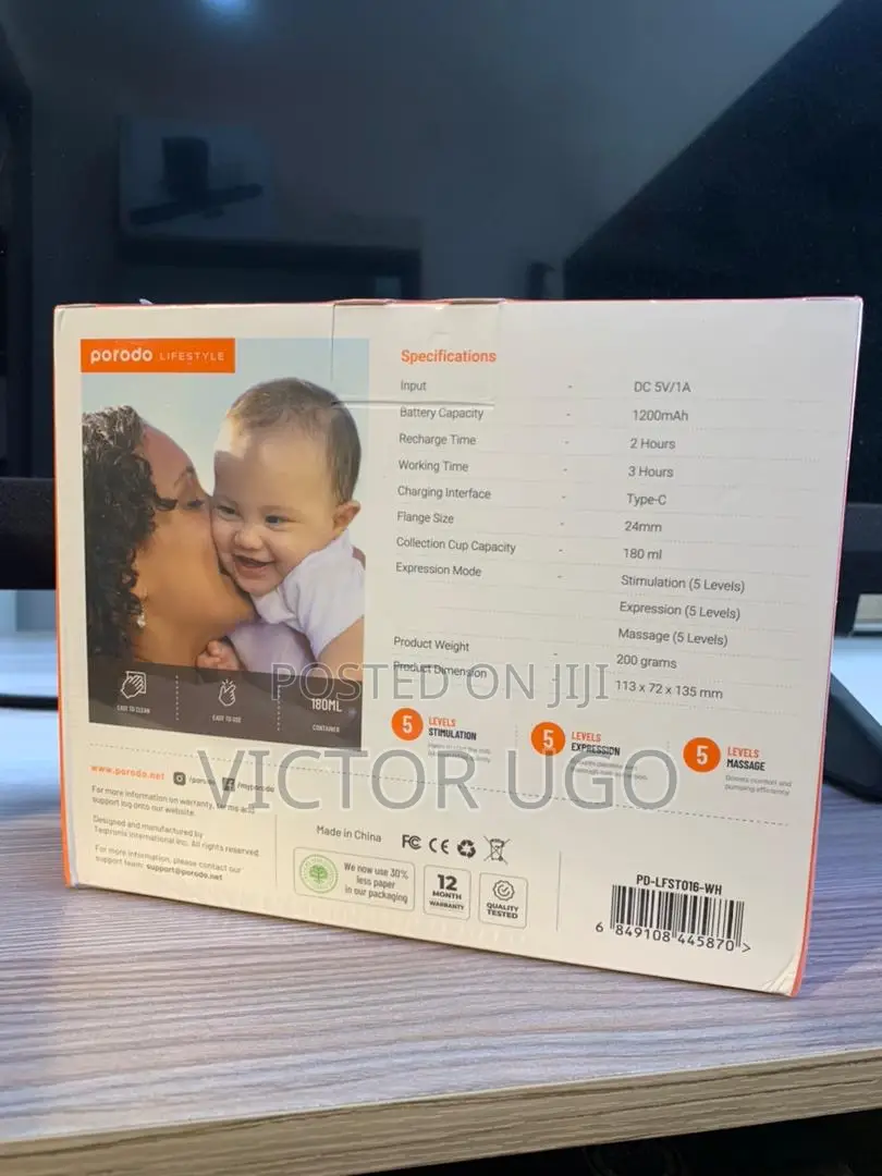 Wearable Motorised Breast Pump