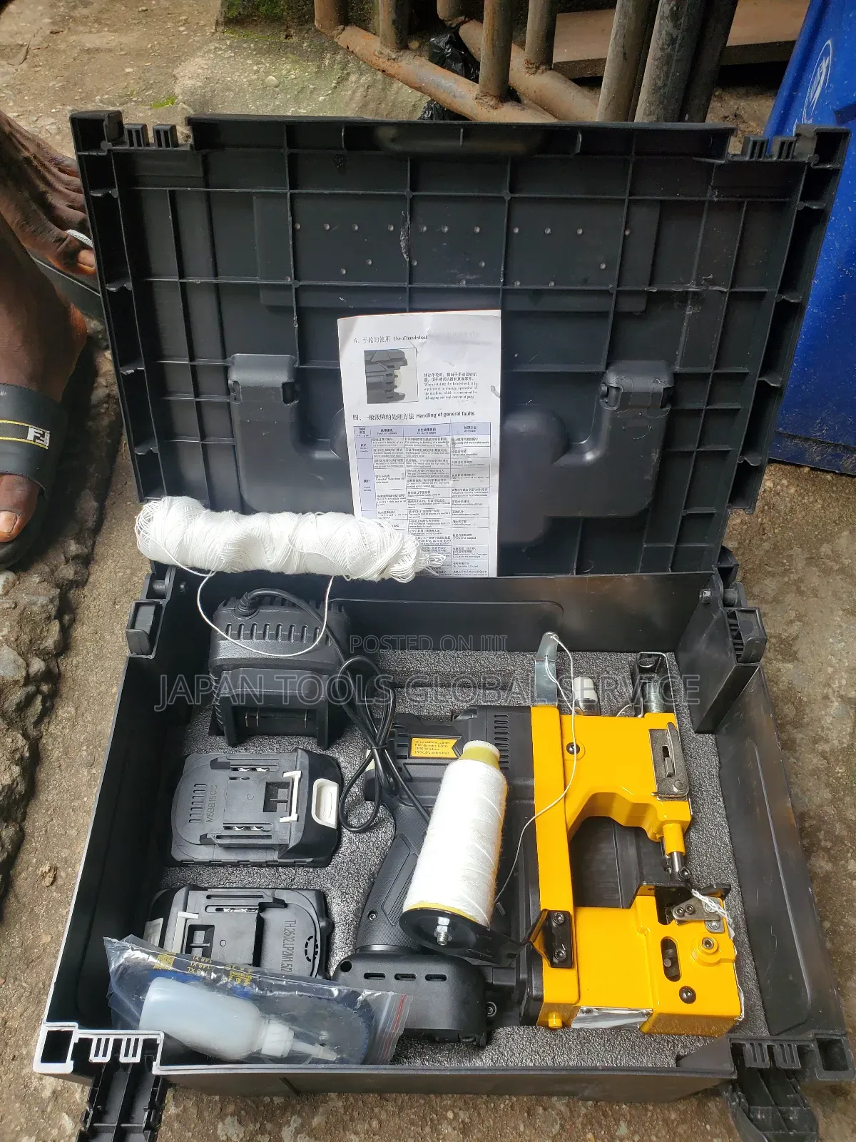 Bag Sewing Machine Dewalt (Battery 199v)
