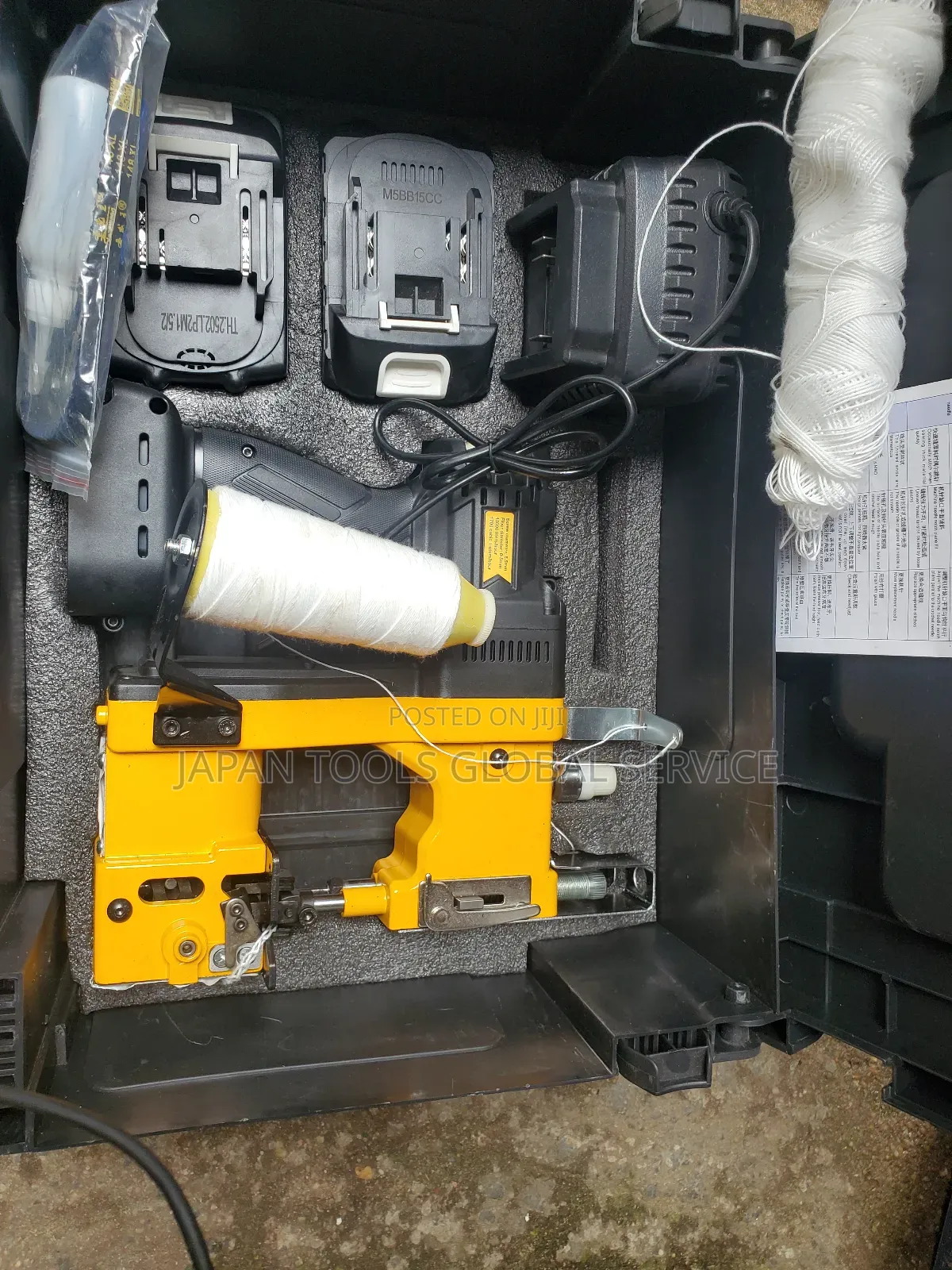 Bag Sewing Machine Dewalt (Battery 199v)