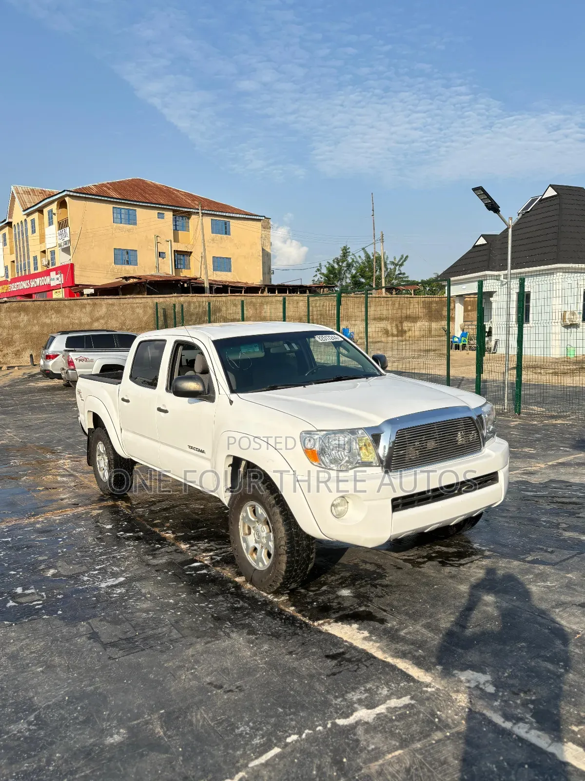 Toyota Tacoma Double Cab V6 2010 White