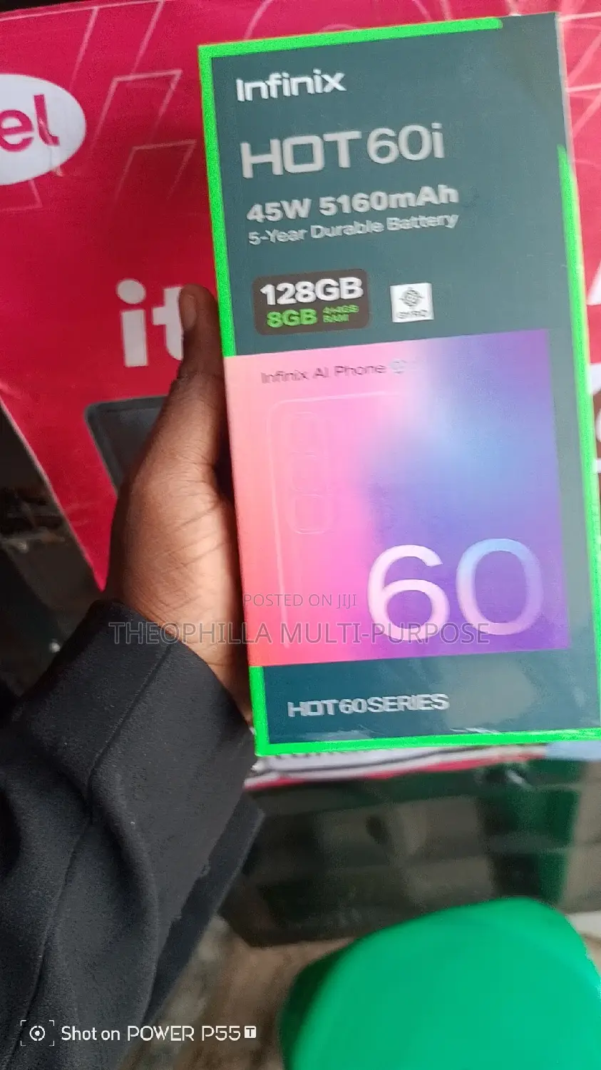 New Infinix Hot 60i 128 GB Gold