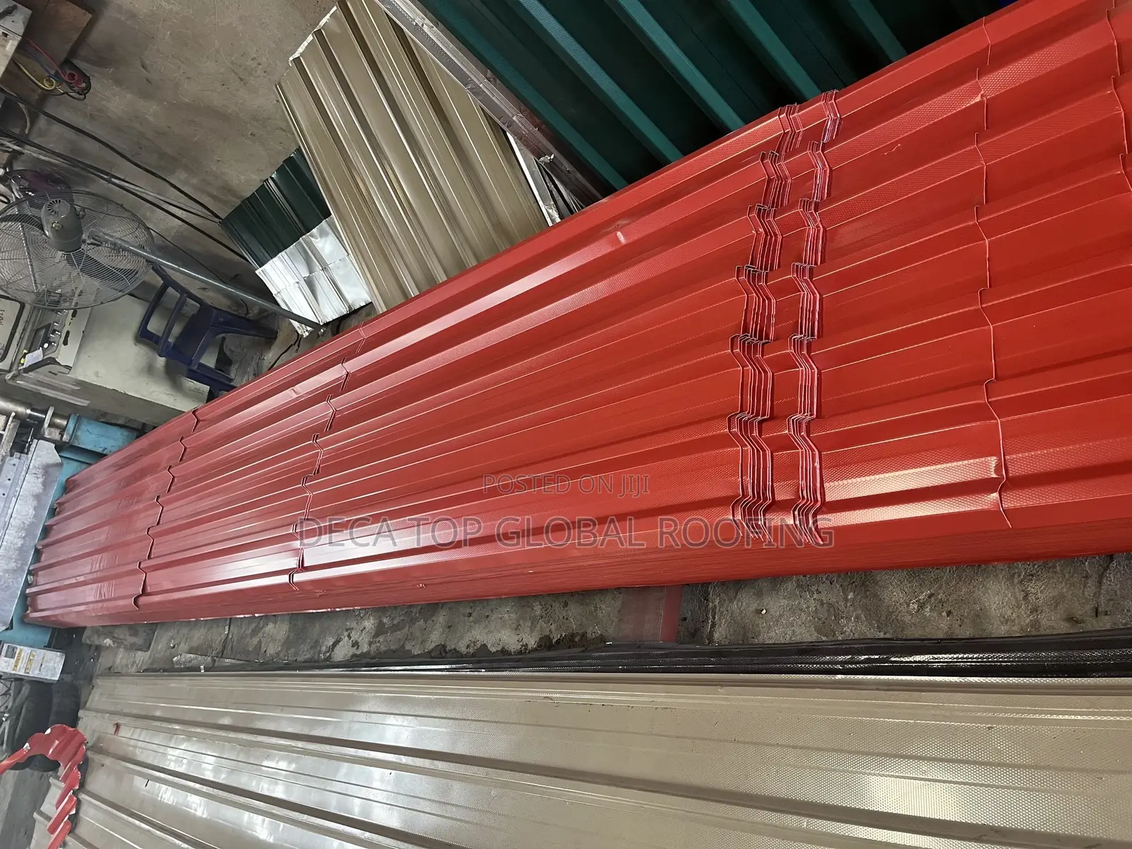 Pure Aluminum Oven Baked Roofing Sheets