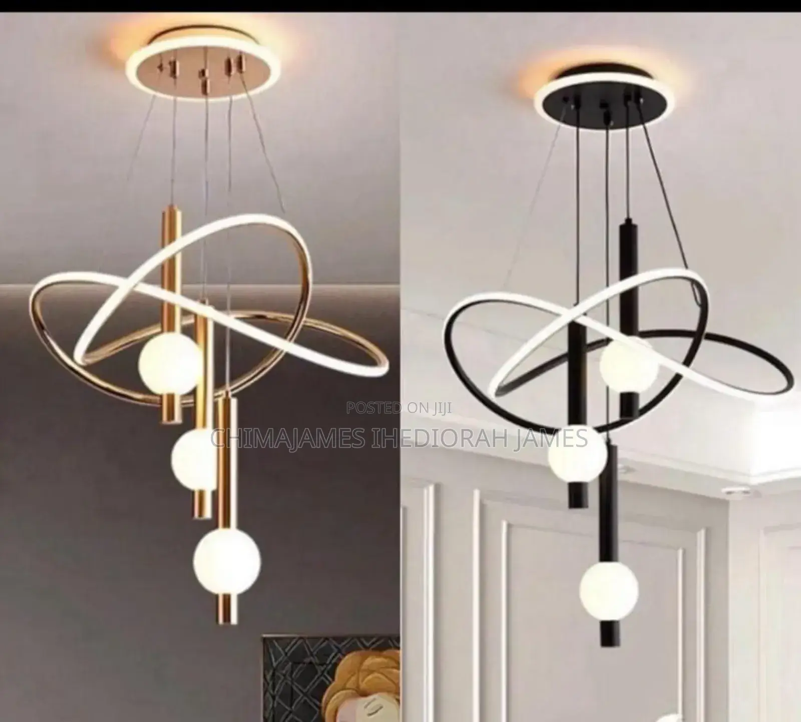 Luxury Modern Led Pendant Light Chandelier for Living Room