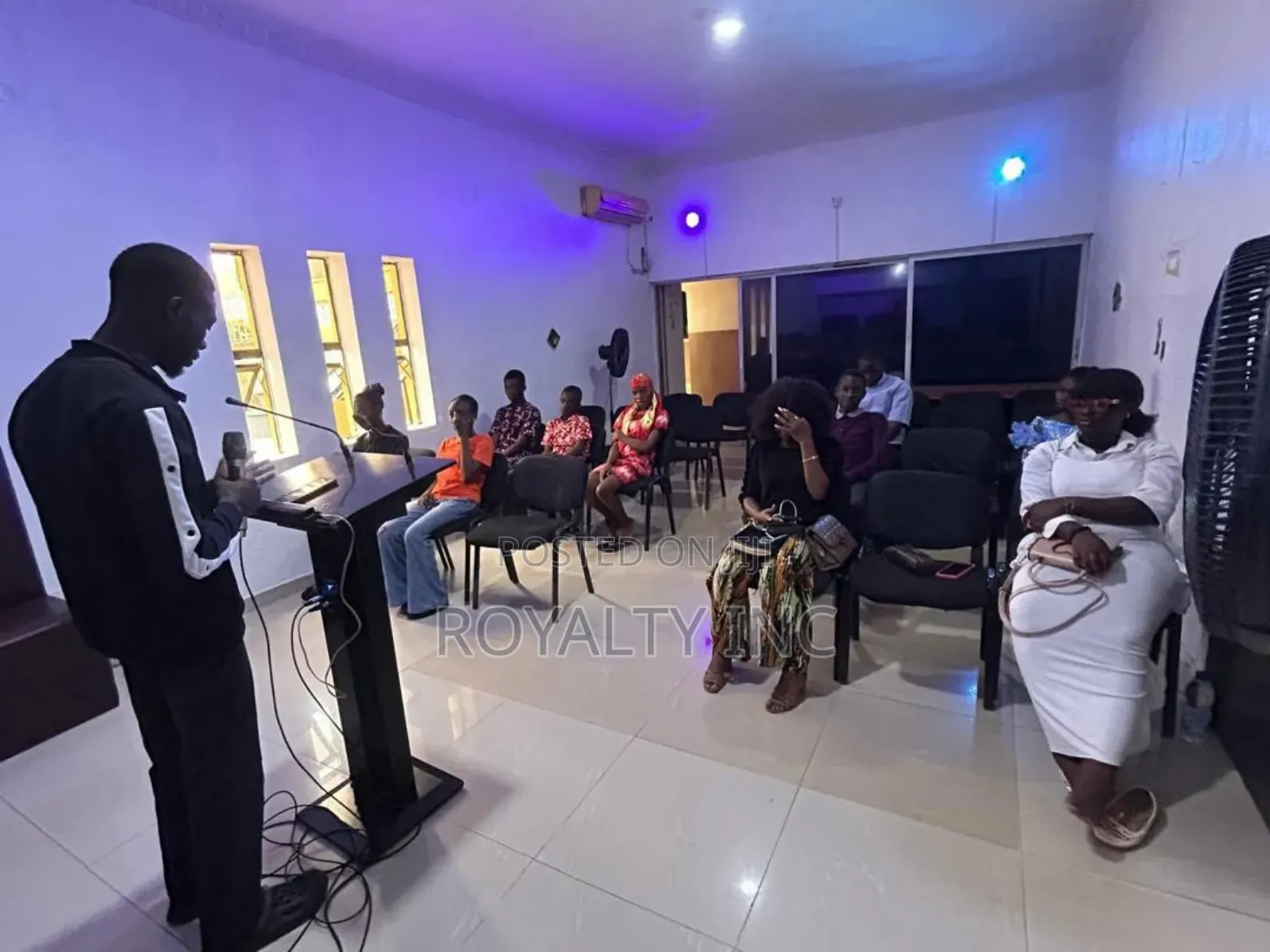 Hall for Rent (Sunday Evening Service) in Bodija Estate