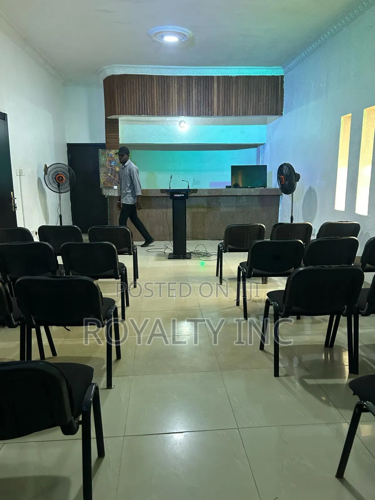 Hall for Rent (Sunday Evening Service) in Bodija Estate