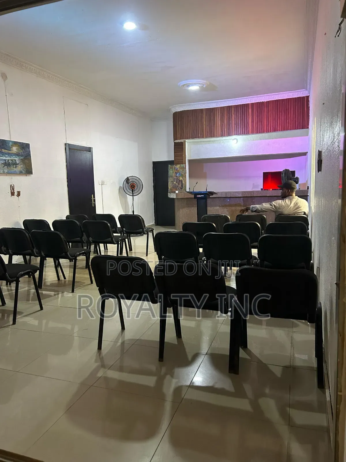 Hall for Rent (Sunday Evening Service) in Bodija Estate
