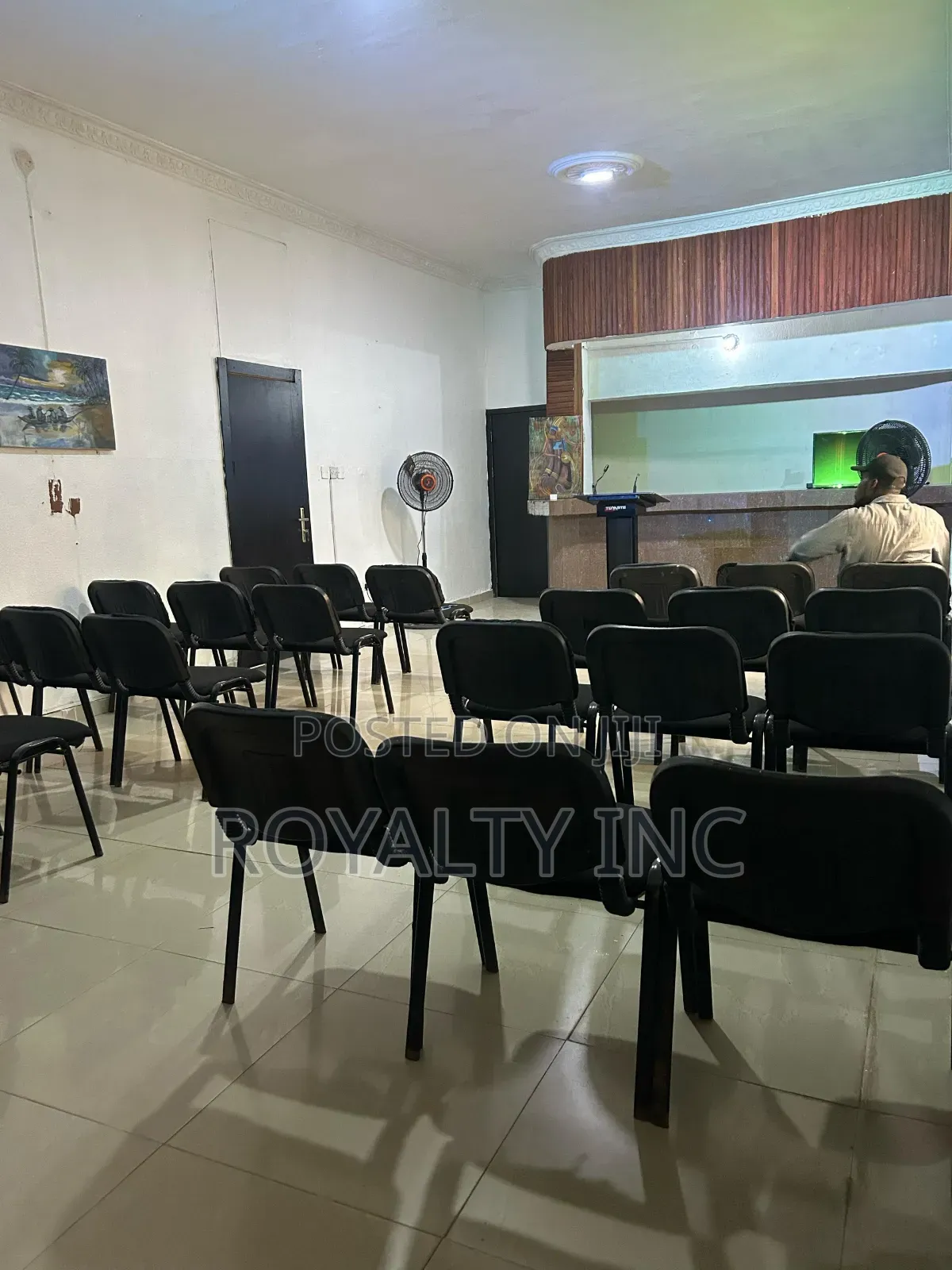 Hall for Rent (Sunday Evening Service) in Bodija Estate