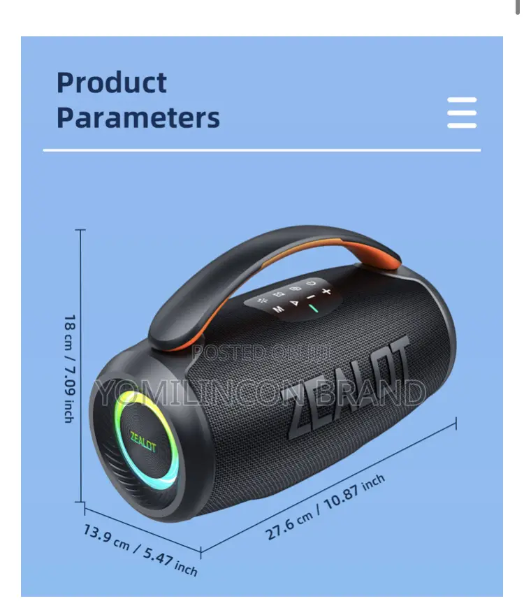 Zealot P11 50w Bluetooth Speaker