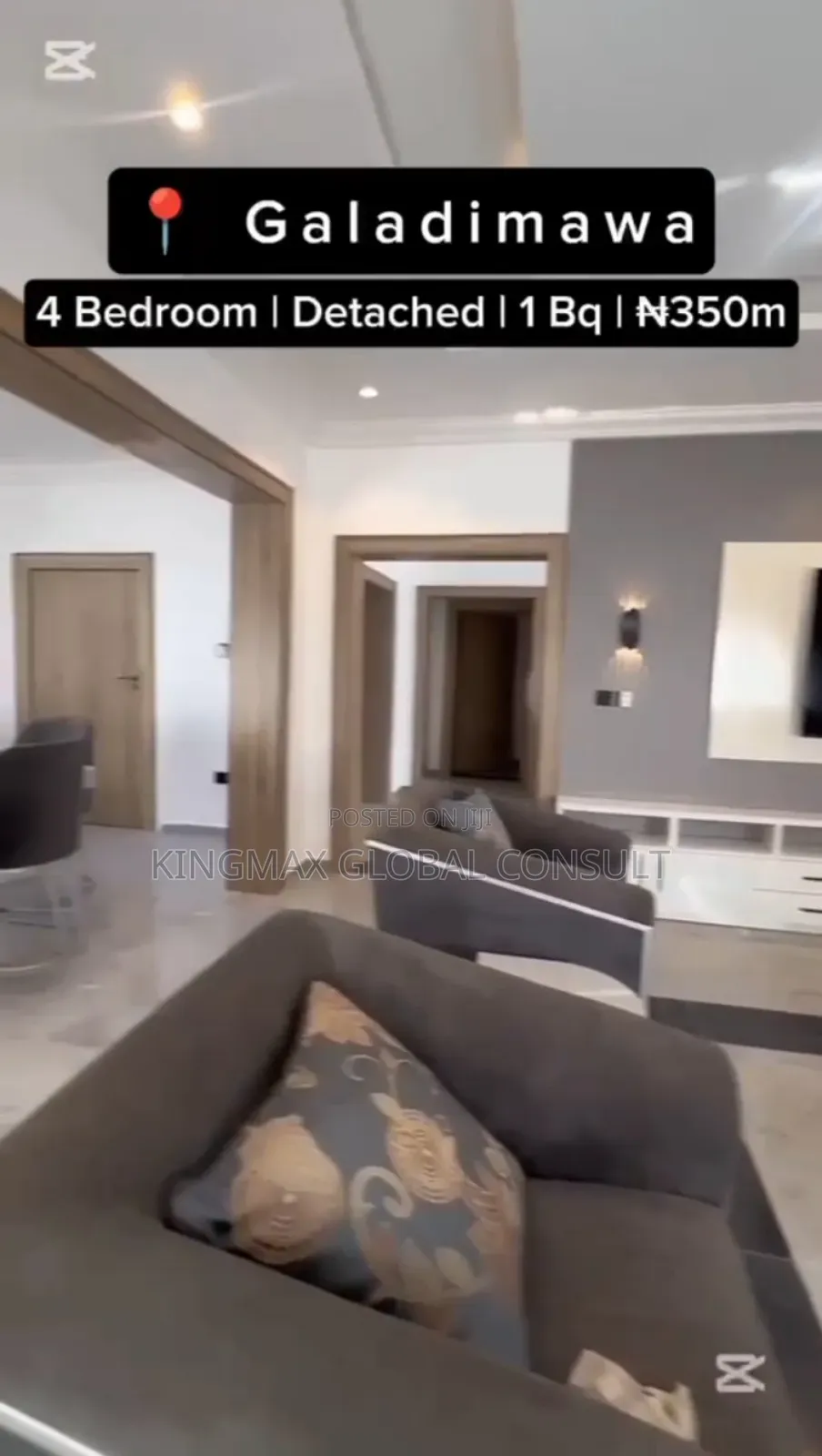 Furnished 4bdrm Duplex in Galadimawa for sale