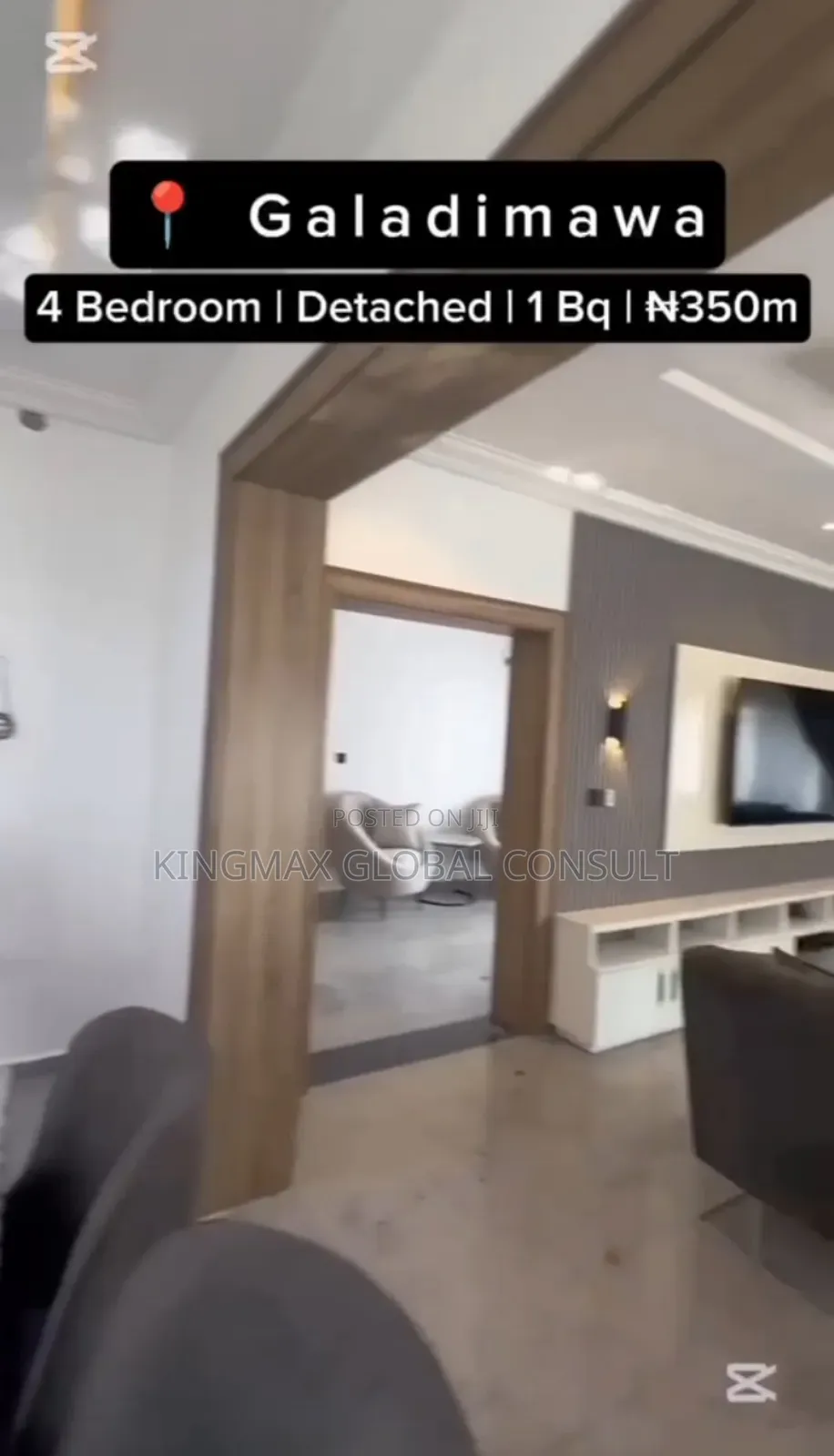 Furnished 4bdrm Duplex in Galadimawa for sale