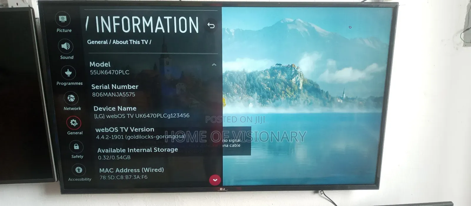 55 Inches Lg Smart Television Led