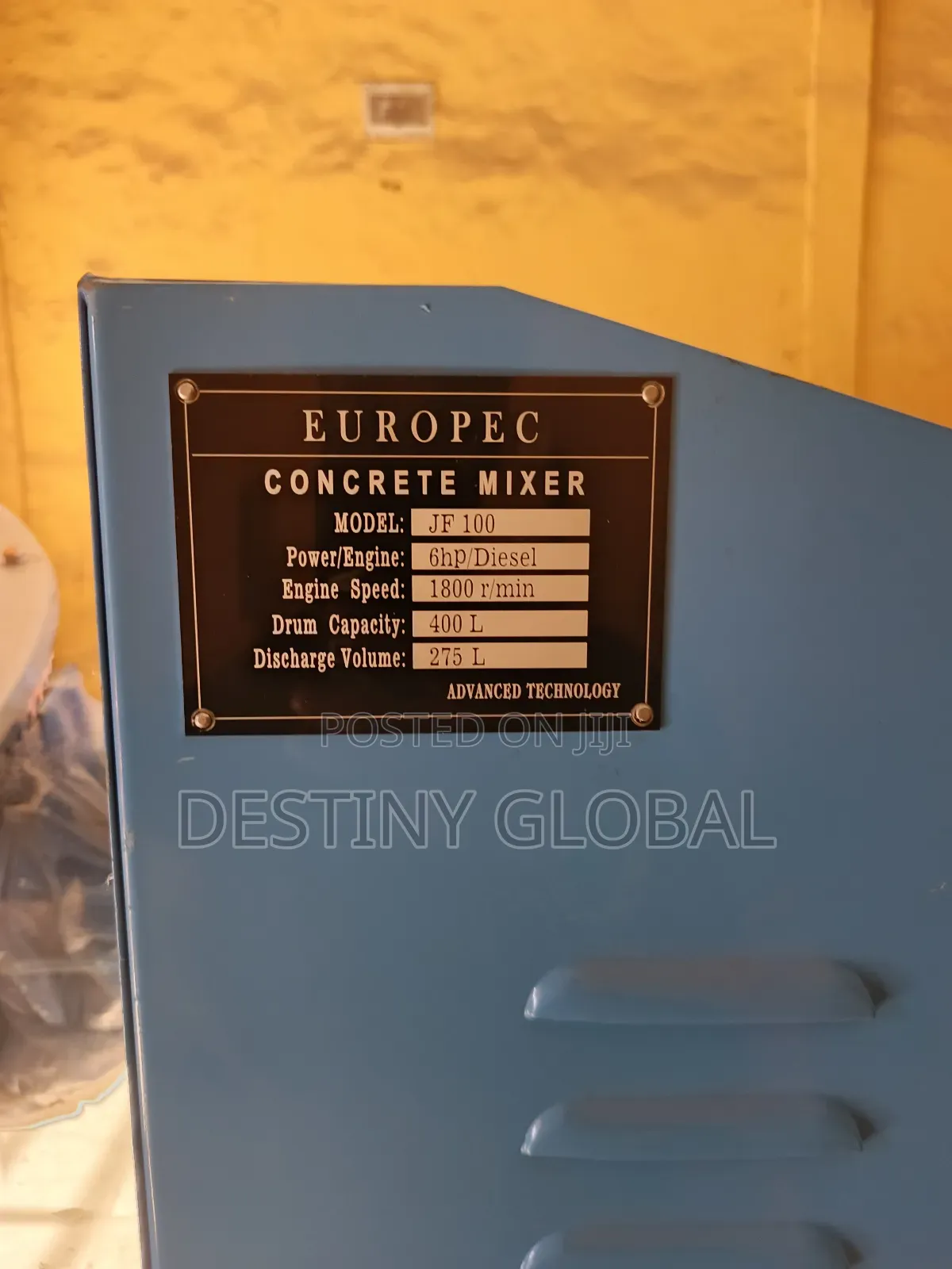 Concrete Mixer 400l =Petrol