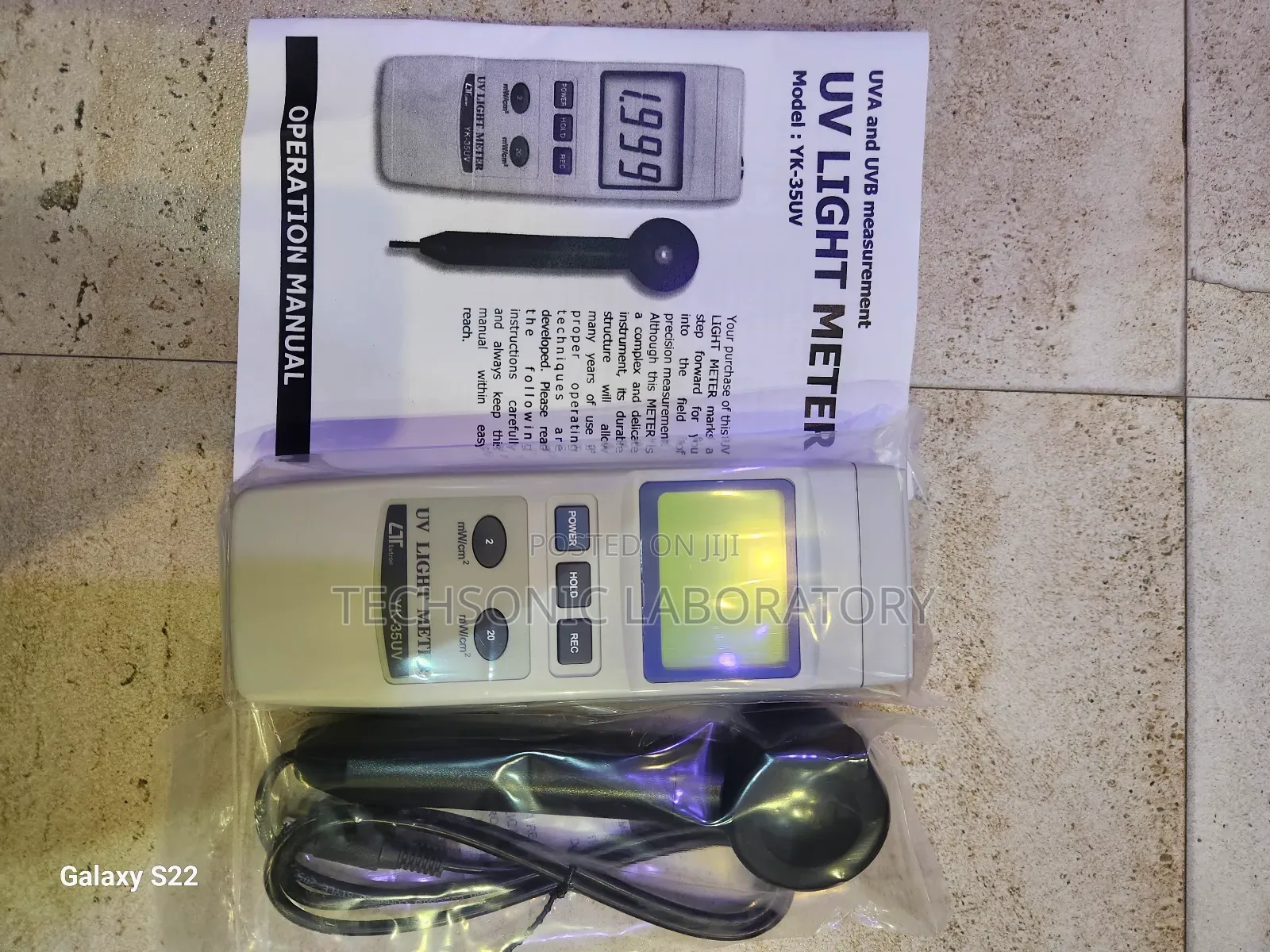 Uv Light Meter Model: Yk 35uv