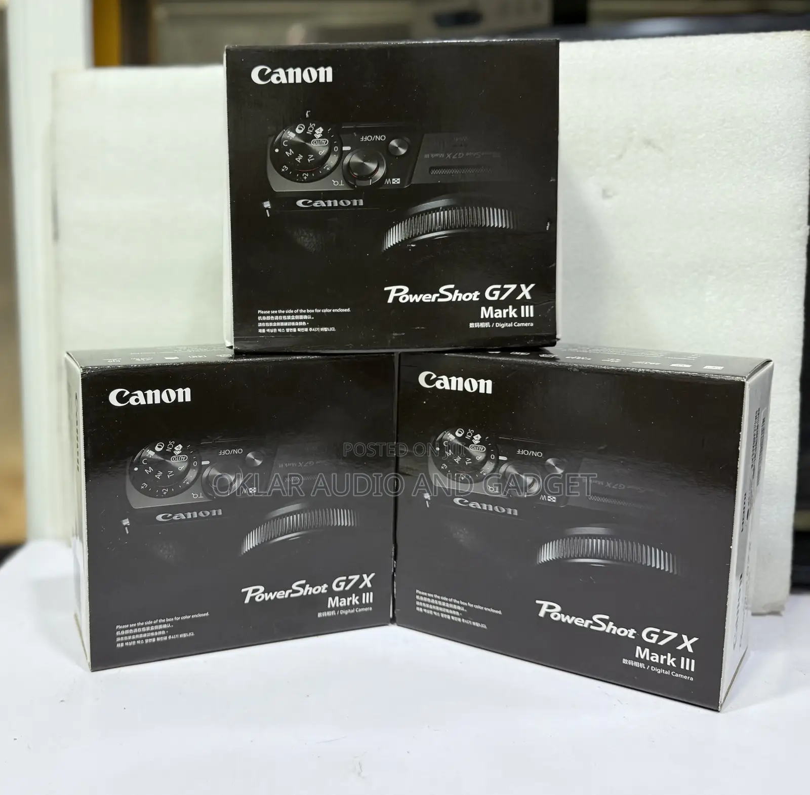 Canon Powershot G7x Mark Iii Content Creating Camera
