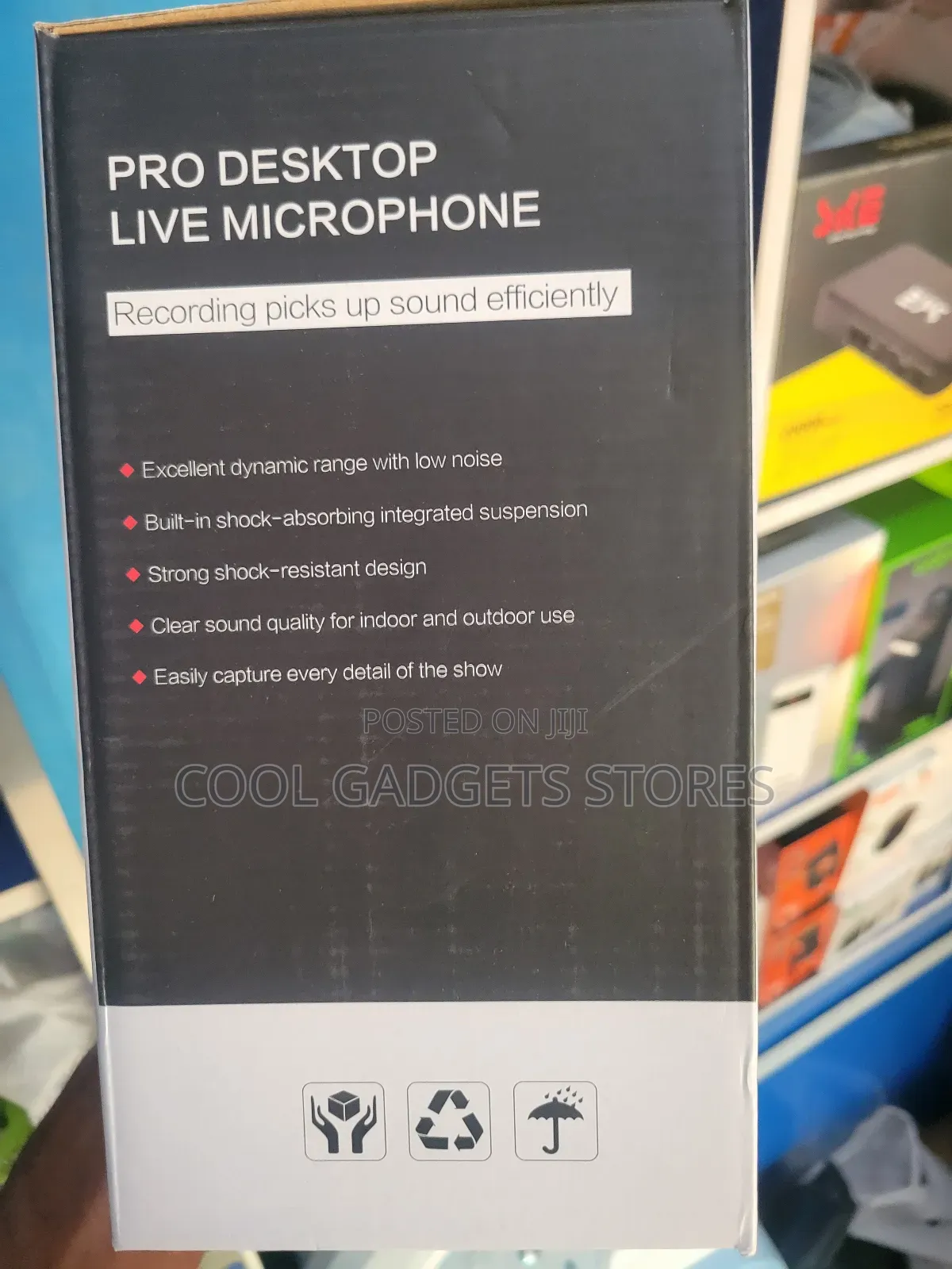 Pro Desktop Live Microphone and Podcast Microphone