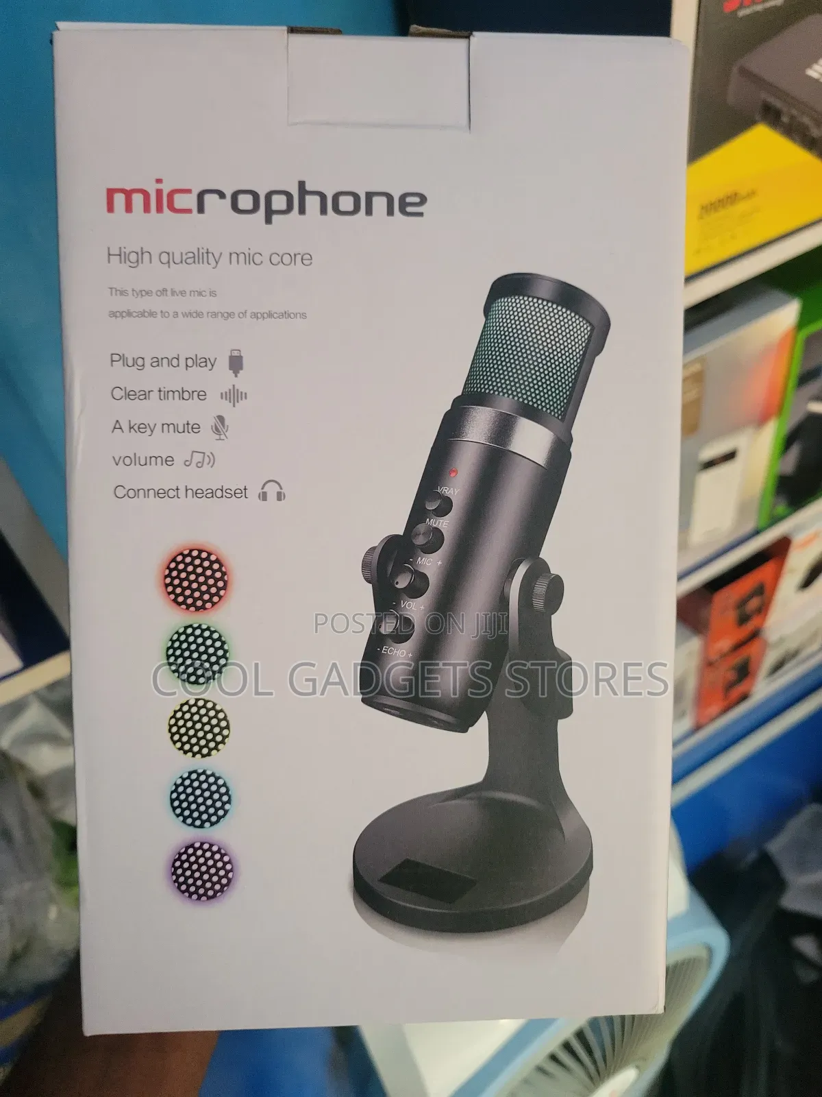 Pro Desktop Live Microphone and Podcast Microphone